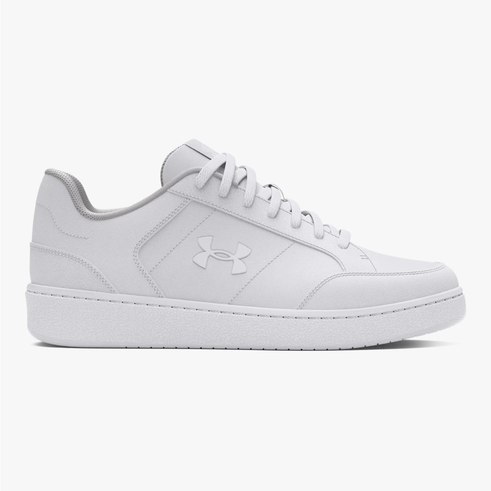 NIB Under Armour Classic White Mens Shoes